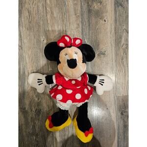 Disney Minnie Mouse Plush Toy 15" Soft Collectible Doll Kids Gift